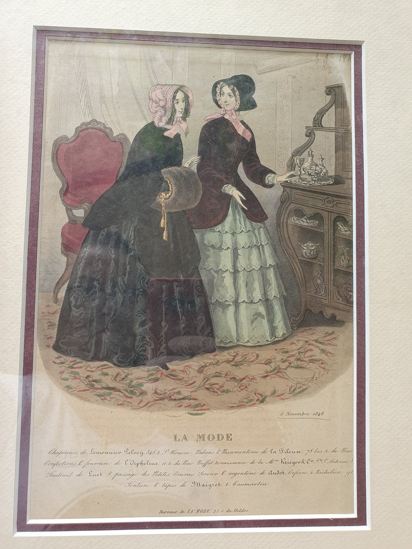 Paire de gravures