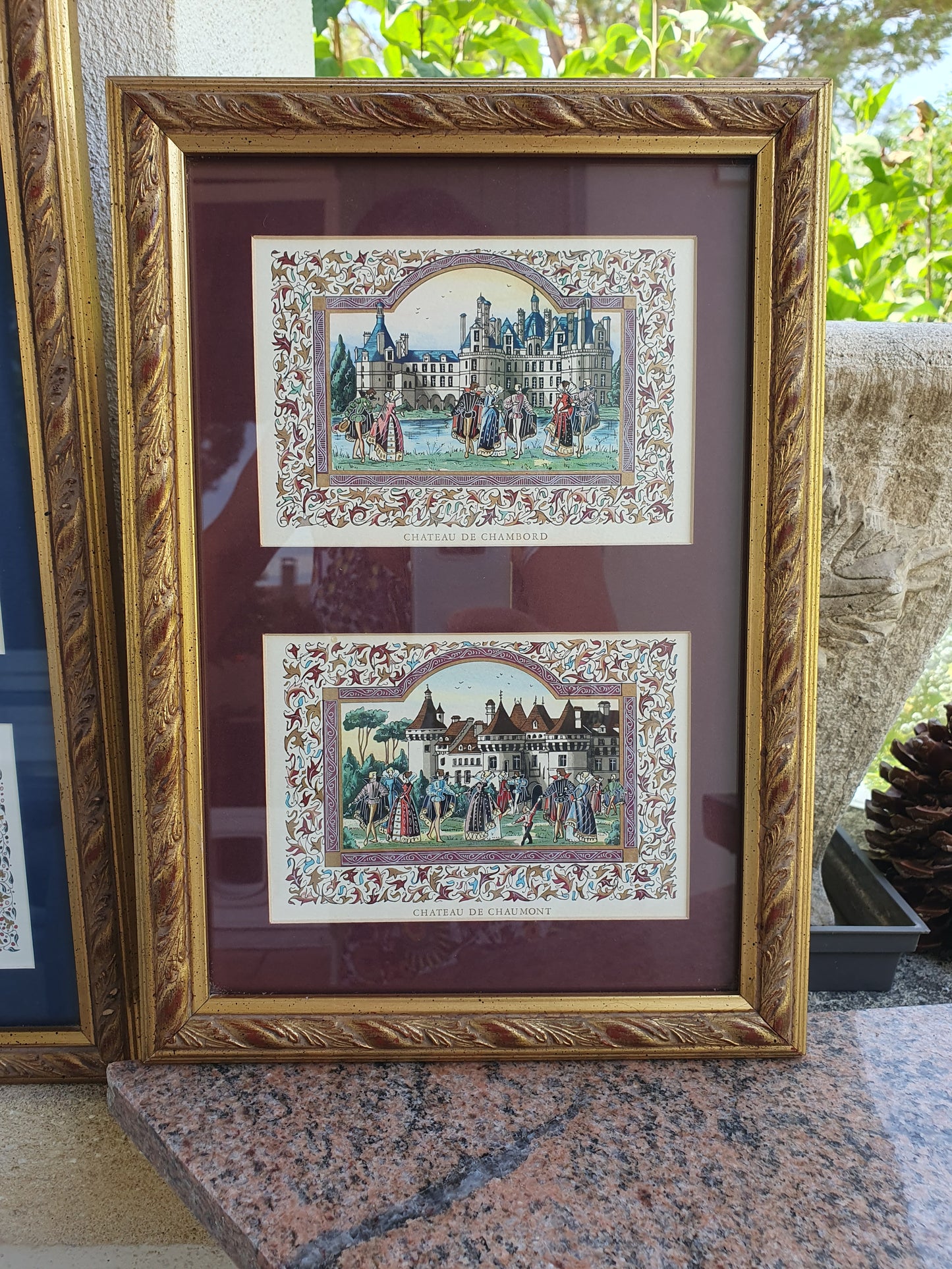 Paire de gravures