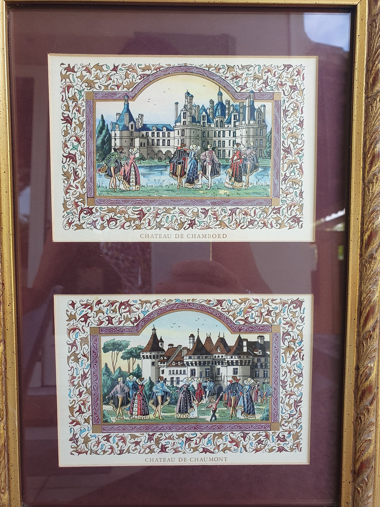 Paire de gravures