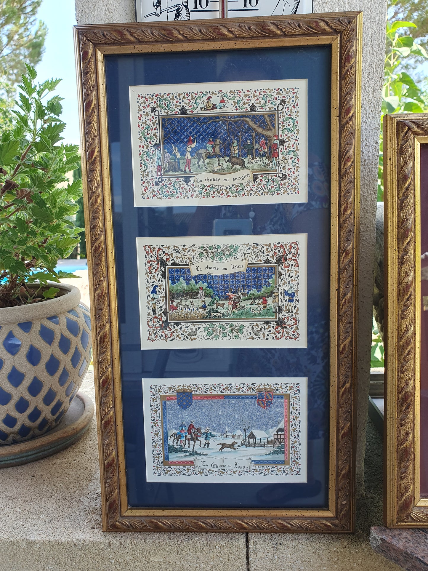 Paire de gravures