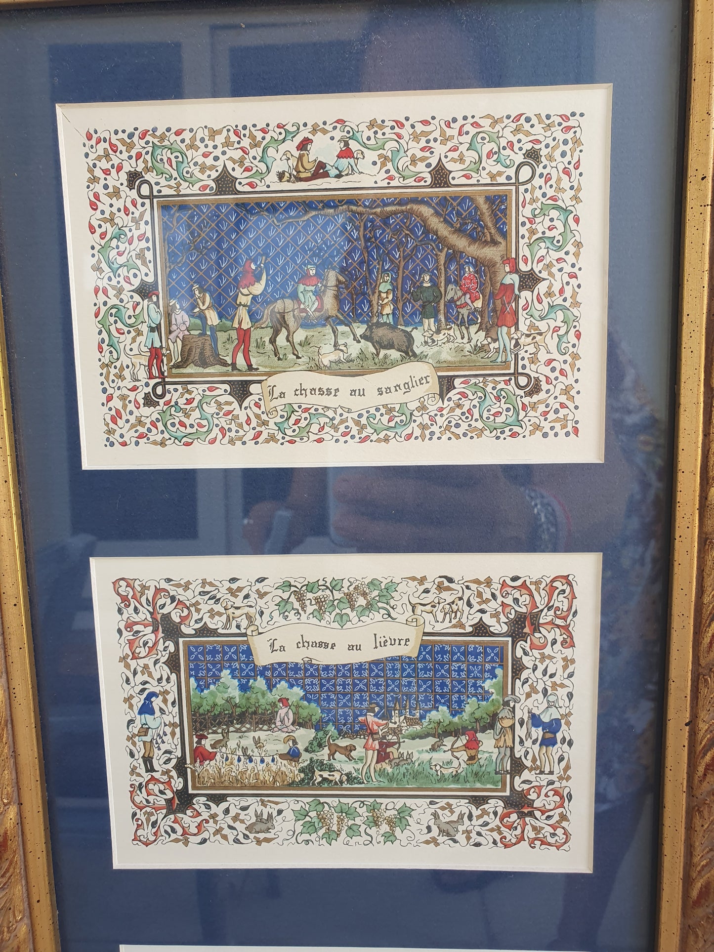 Paire de gravures