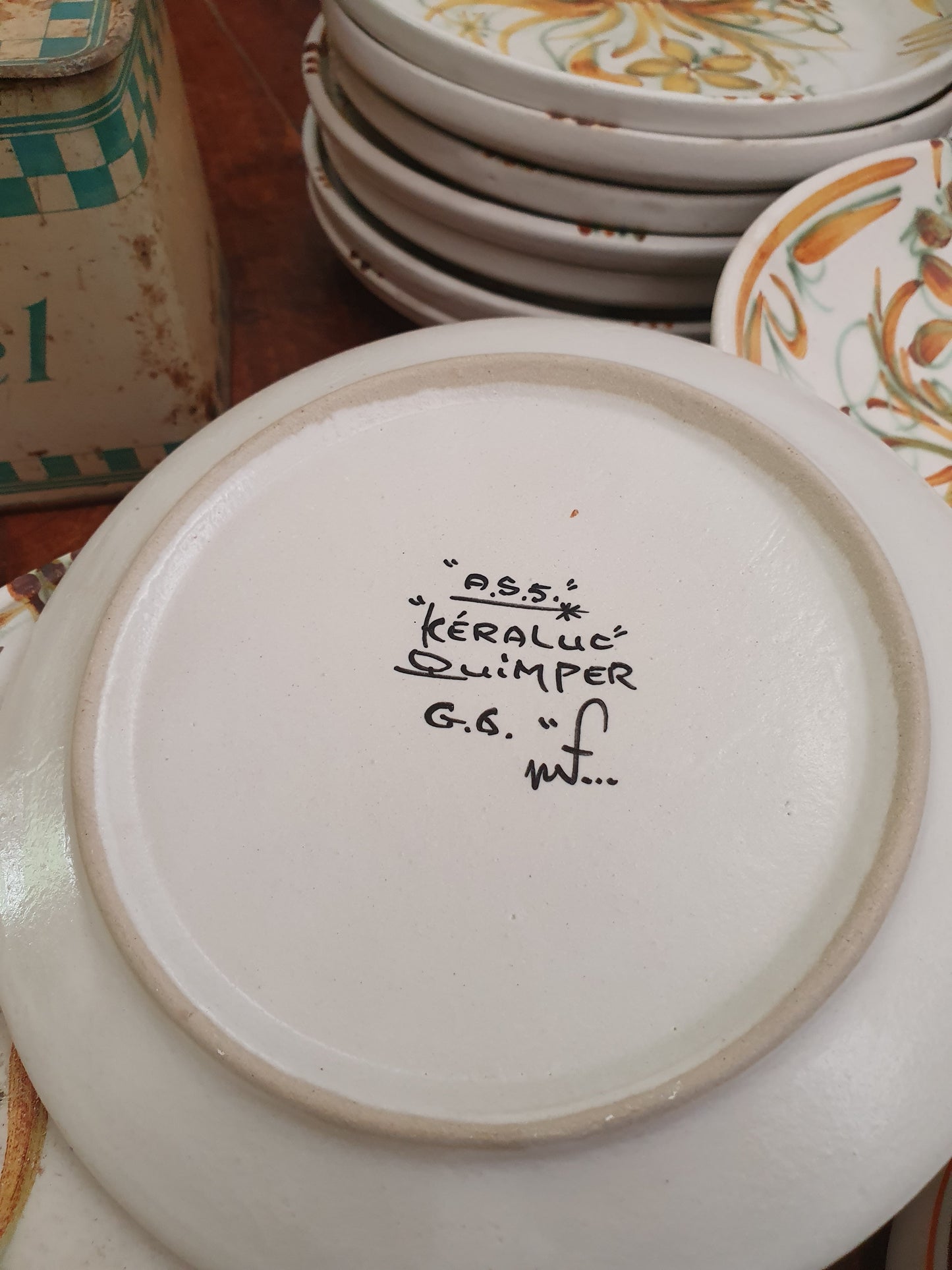 Partie de service Quimper