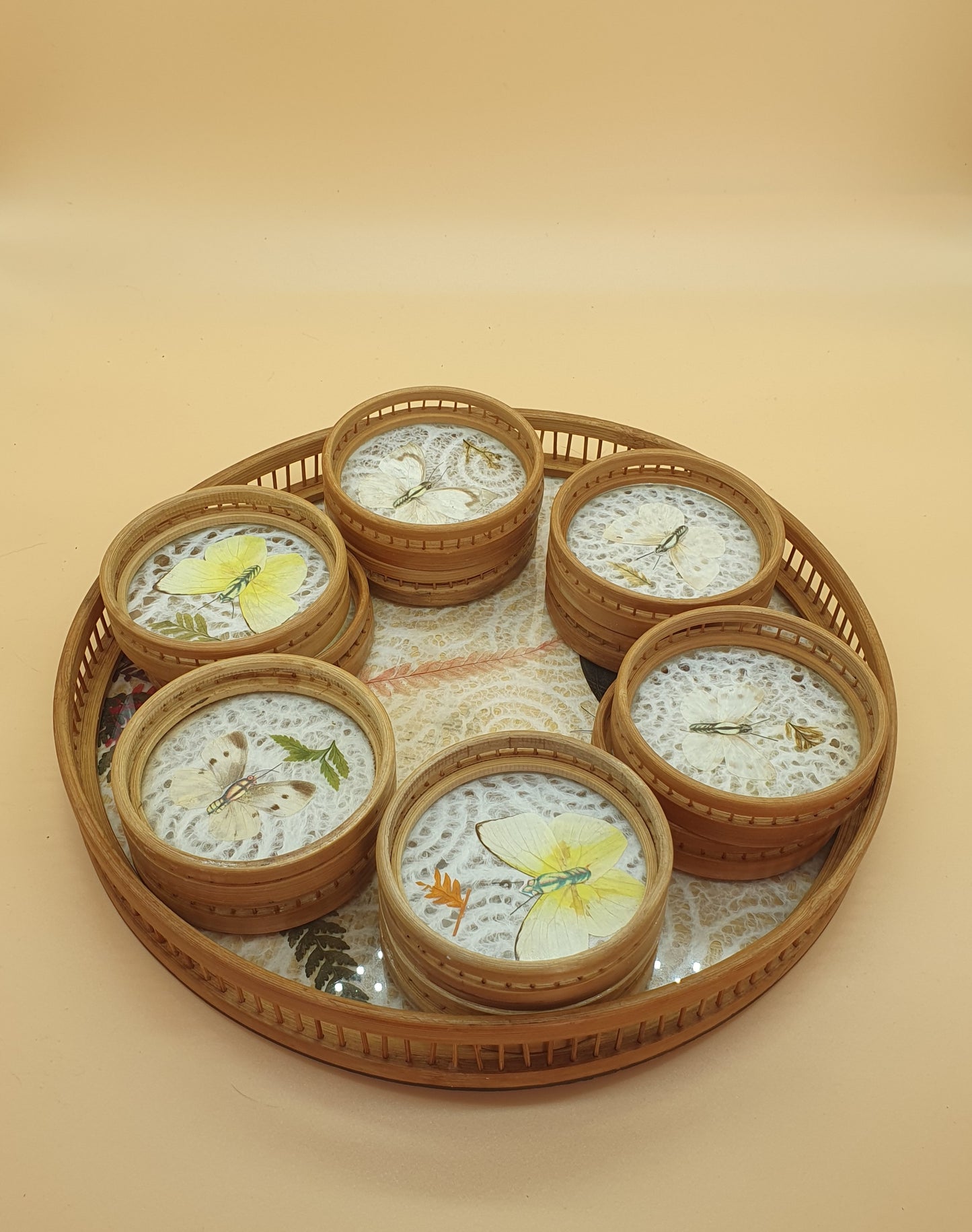 Plateau et dessous de verres