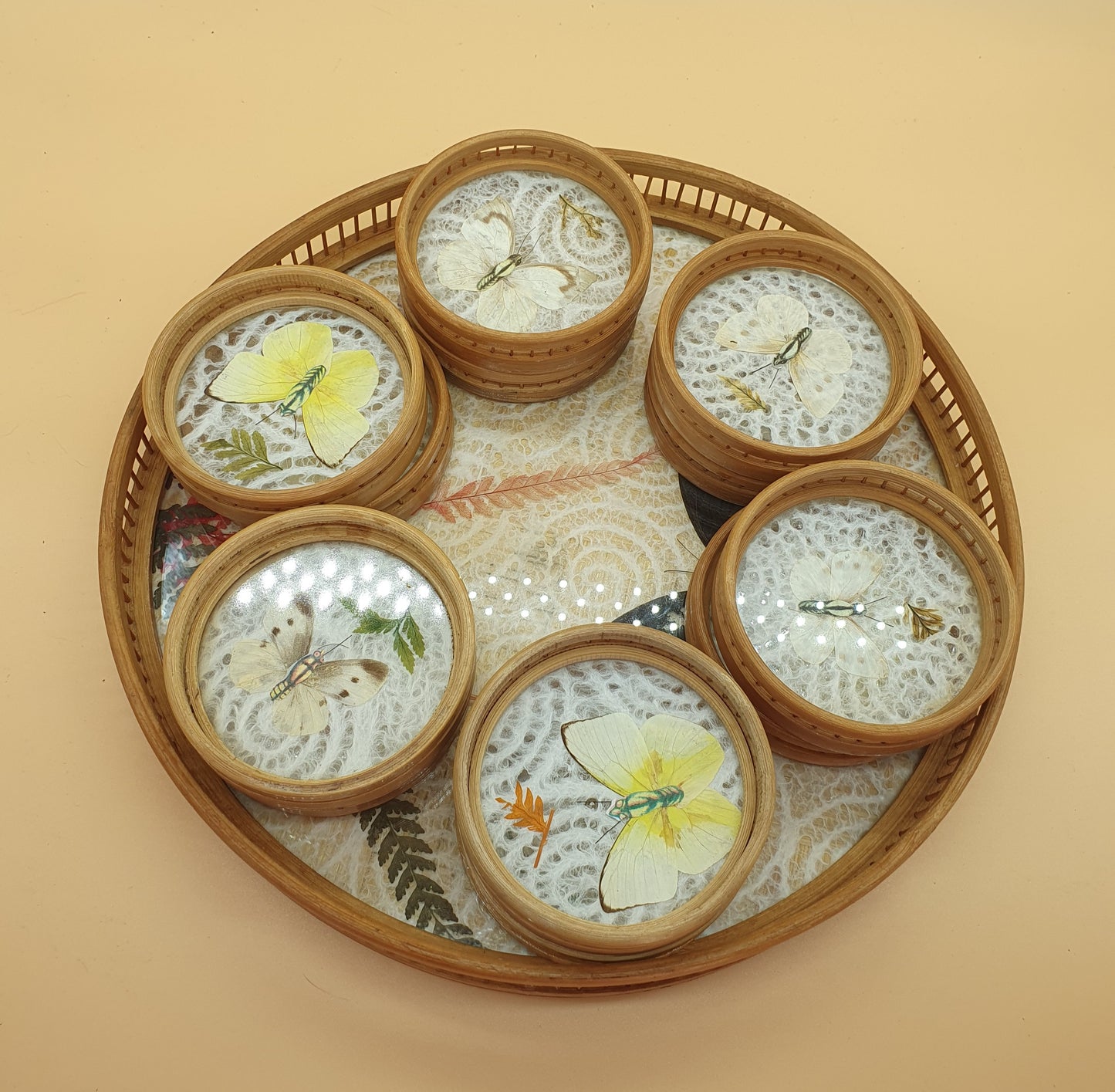 Plateau et dessous de verres