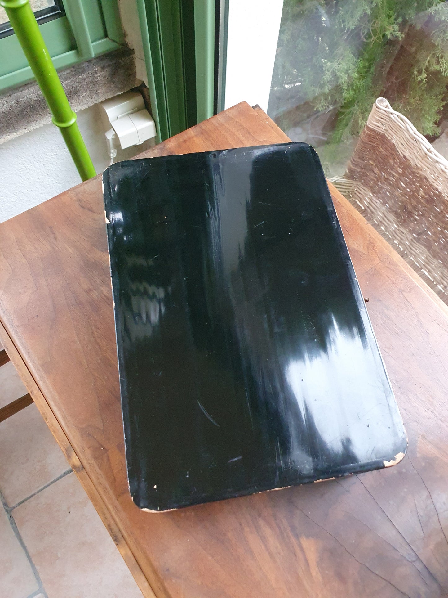 Coffret bois laqué du Japon