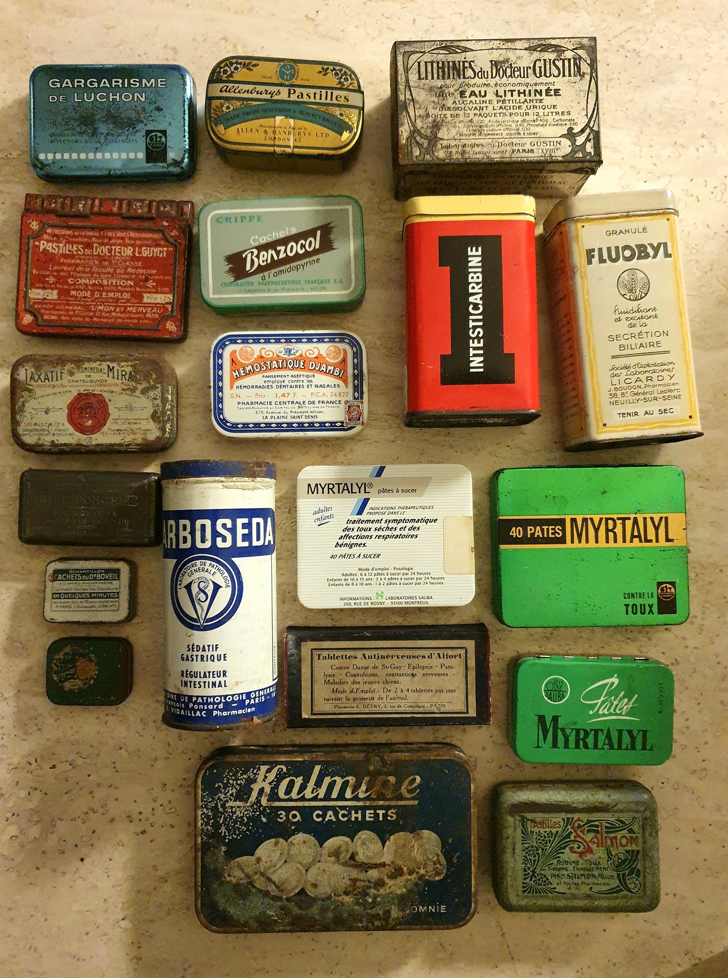 Boites diverses