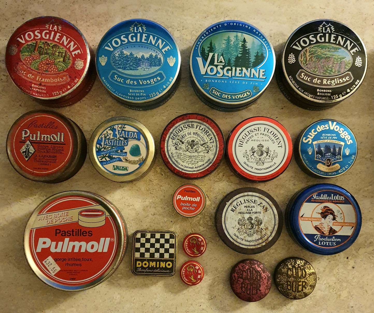 Boites diverses