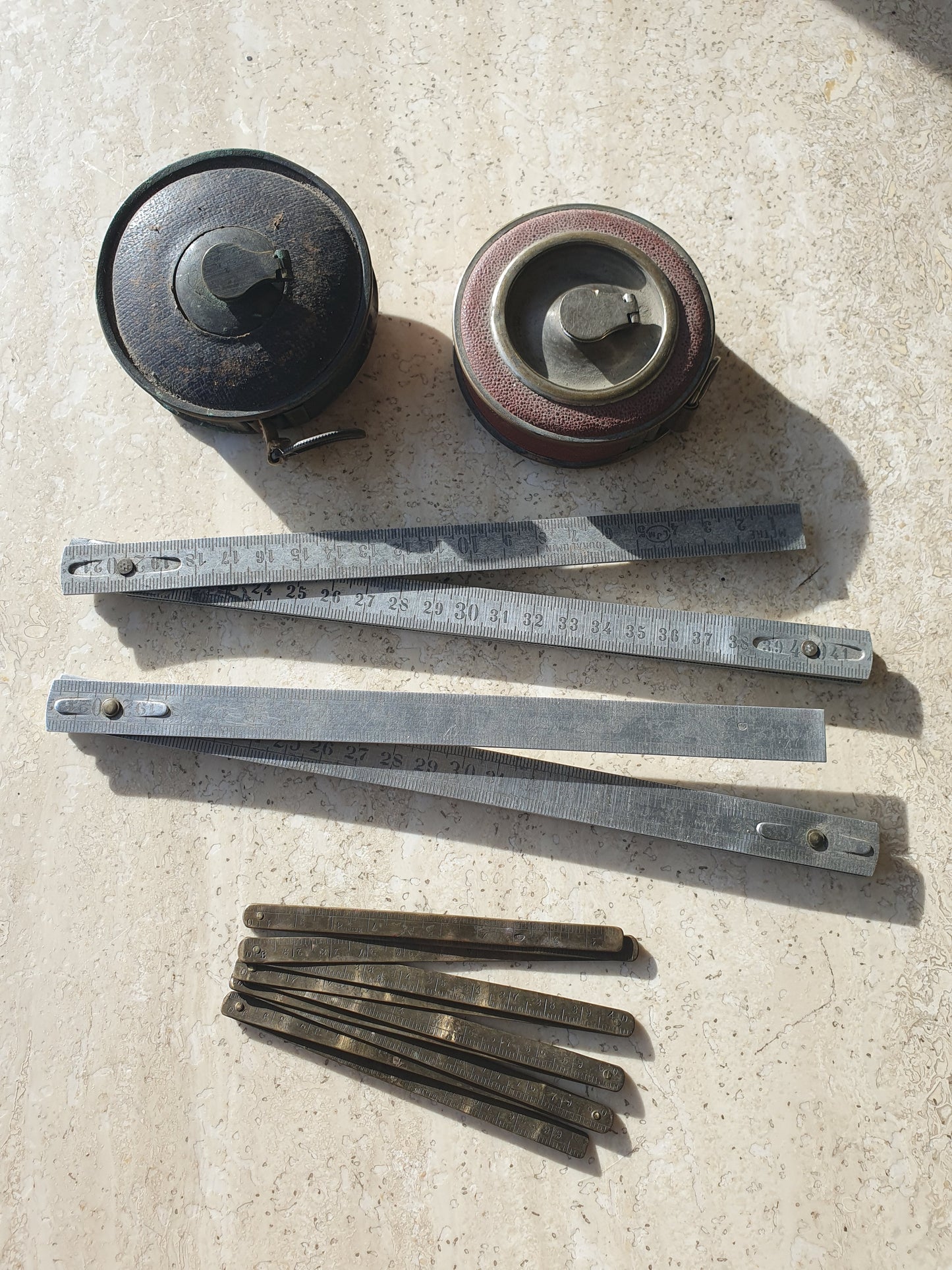 Lots de mètres métalliques
