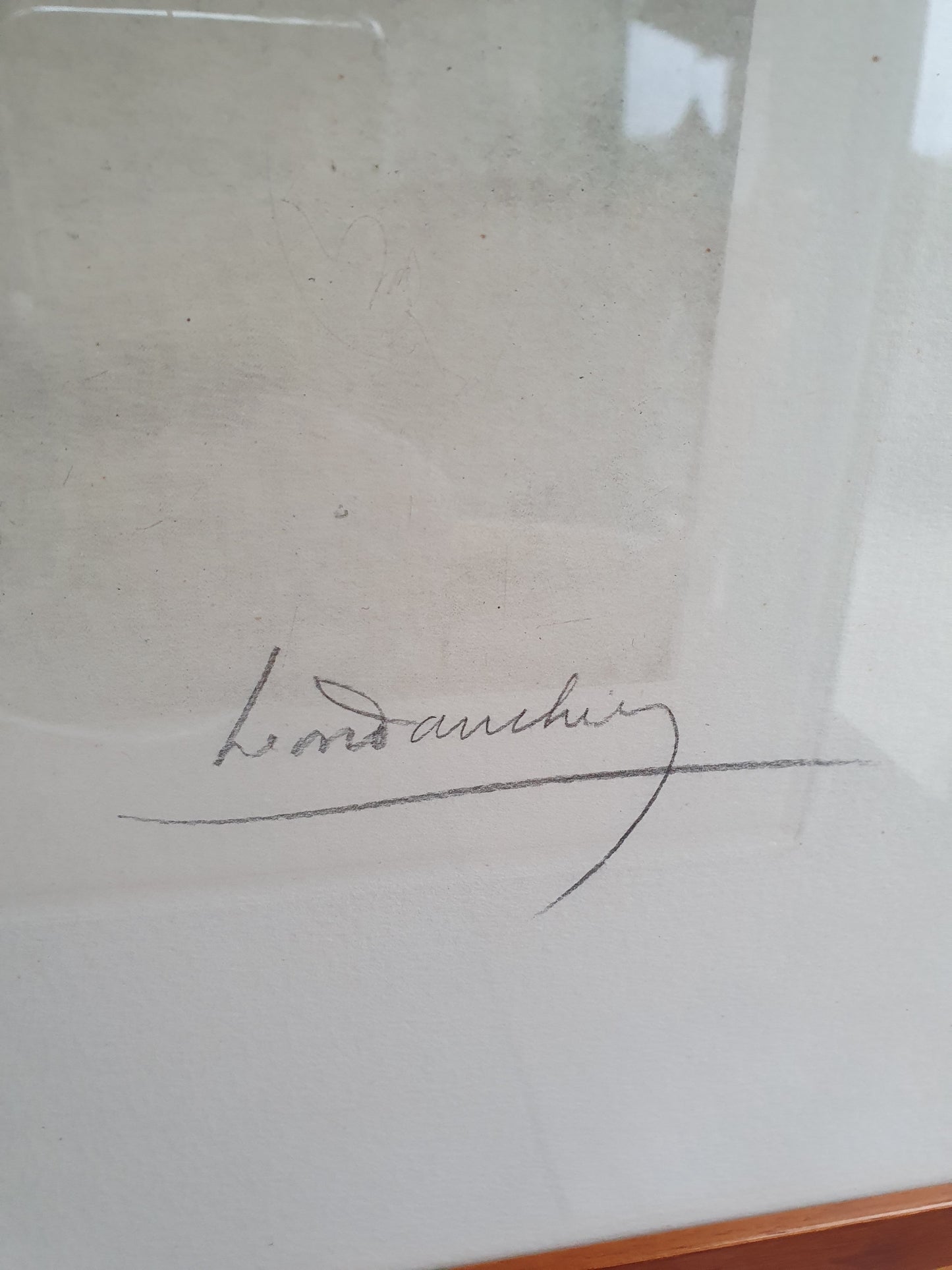 Lithographie Léon Danchin 1932