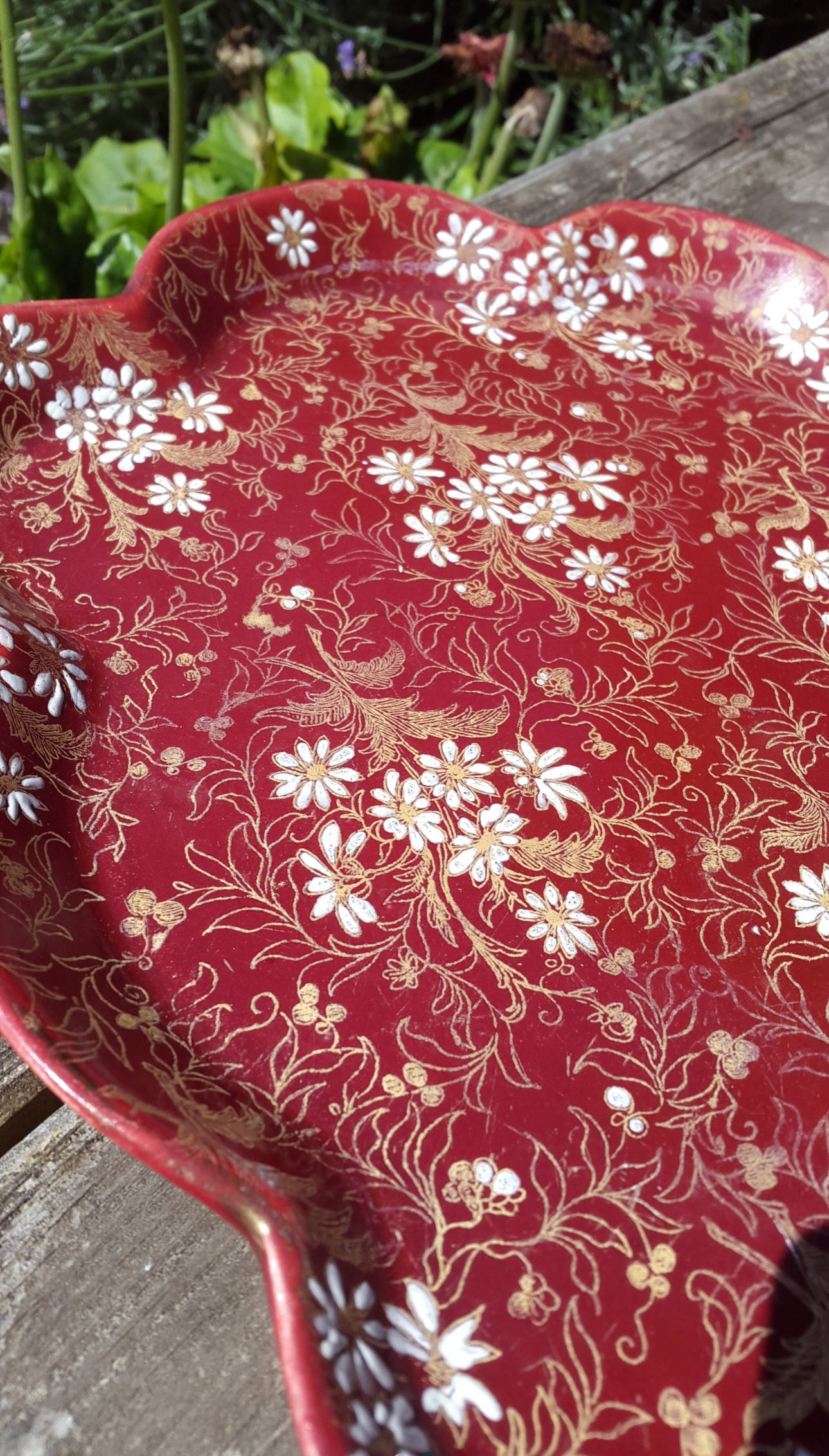 Ancien plateau de service de fumeur