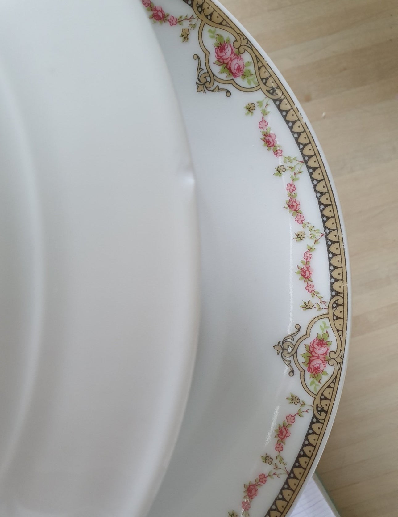 Assiettes à dessert porcelaine France