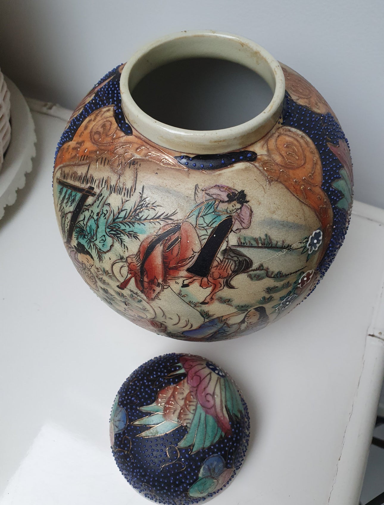 Pot à thé ou gingembre SATSUMA