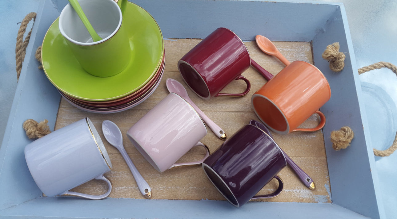 Service à café porcelaine