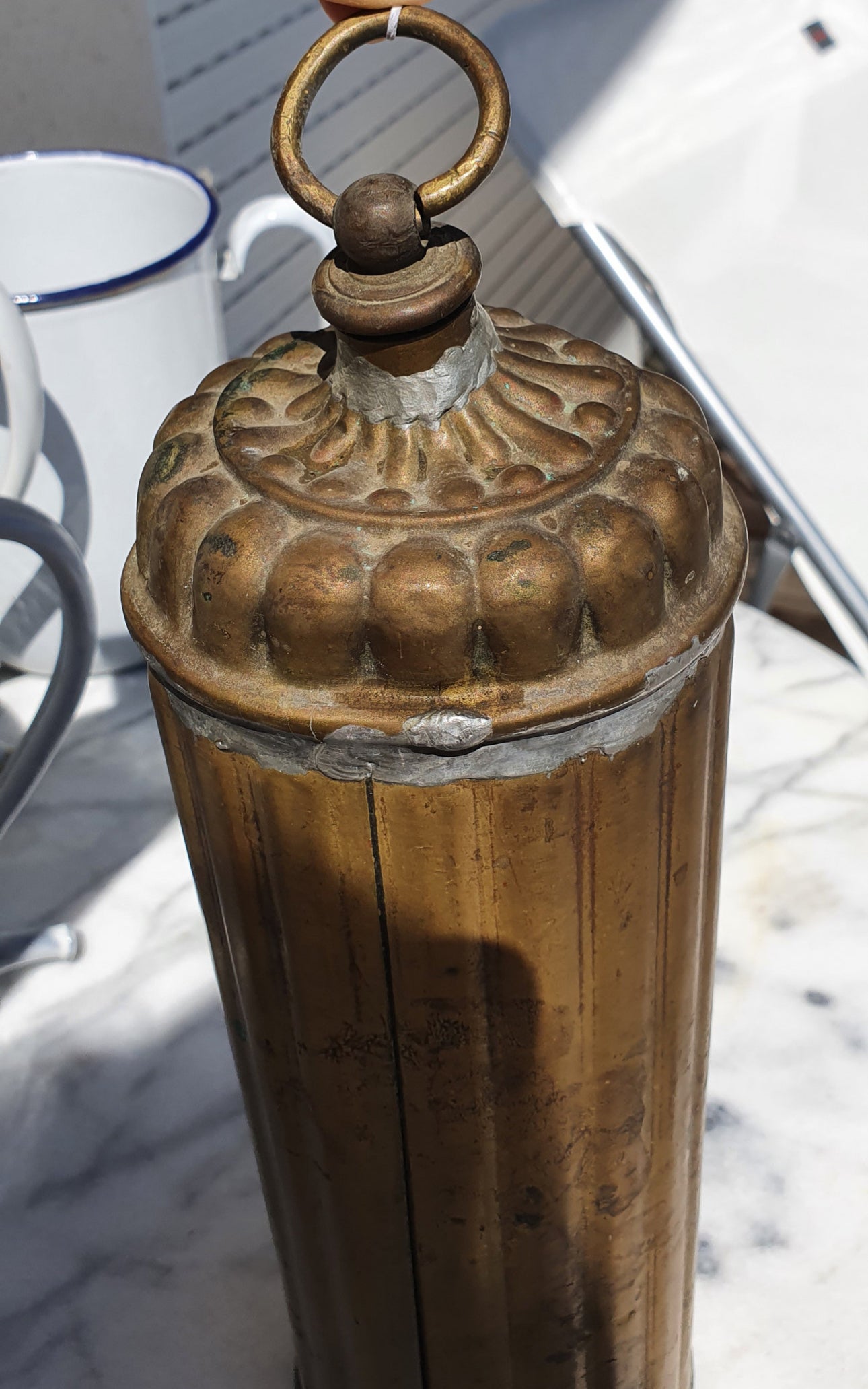 Bouillotte en cuivre