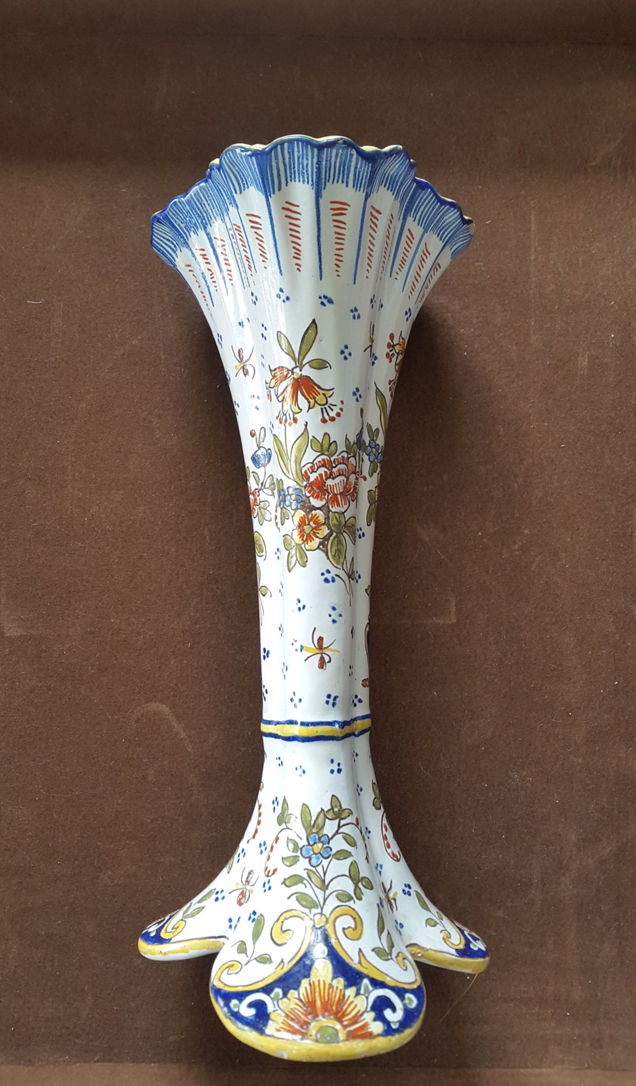 Vase faïence de Desvres début XX ème