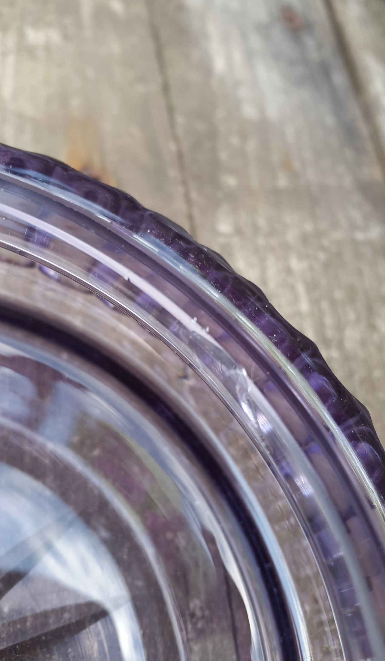 Bonbonnière en cristal