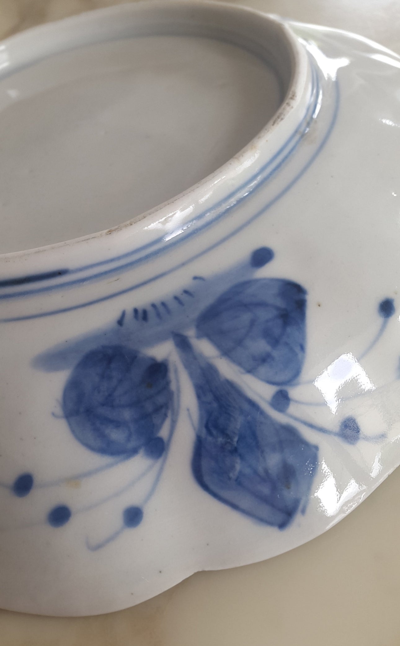 Assiette porcelaine Imari Japon
