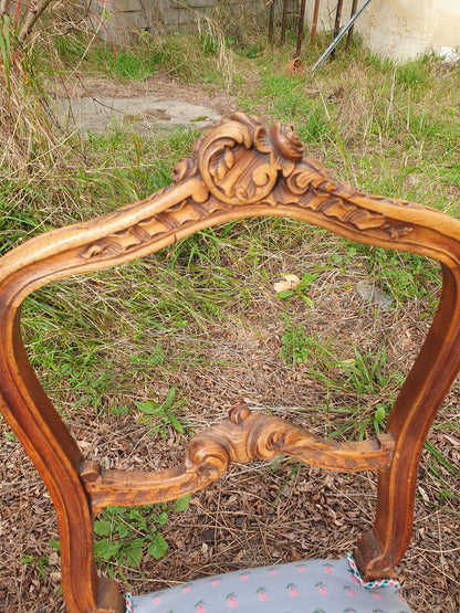 Paire de chaises Louis XV