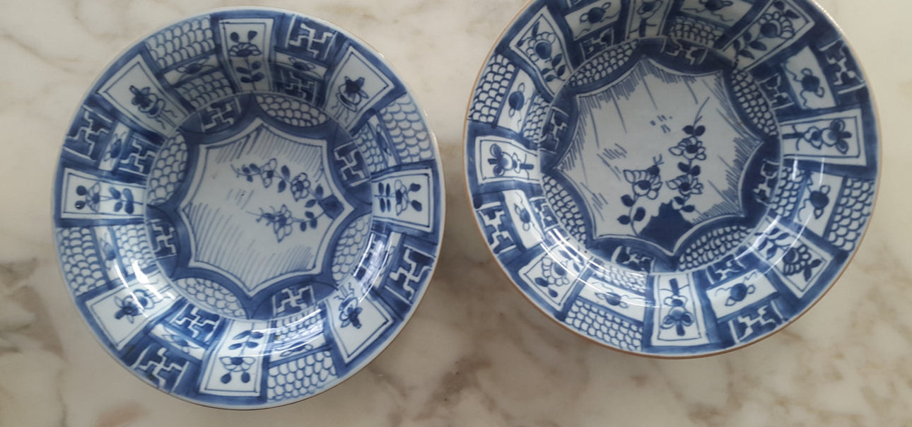 Assiettes porcelaine Chine