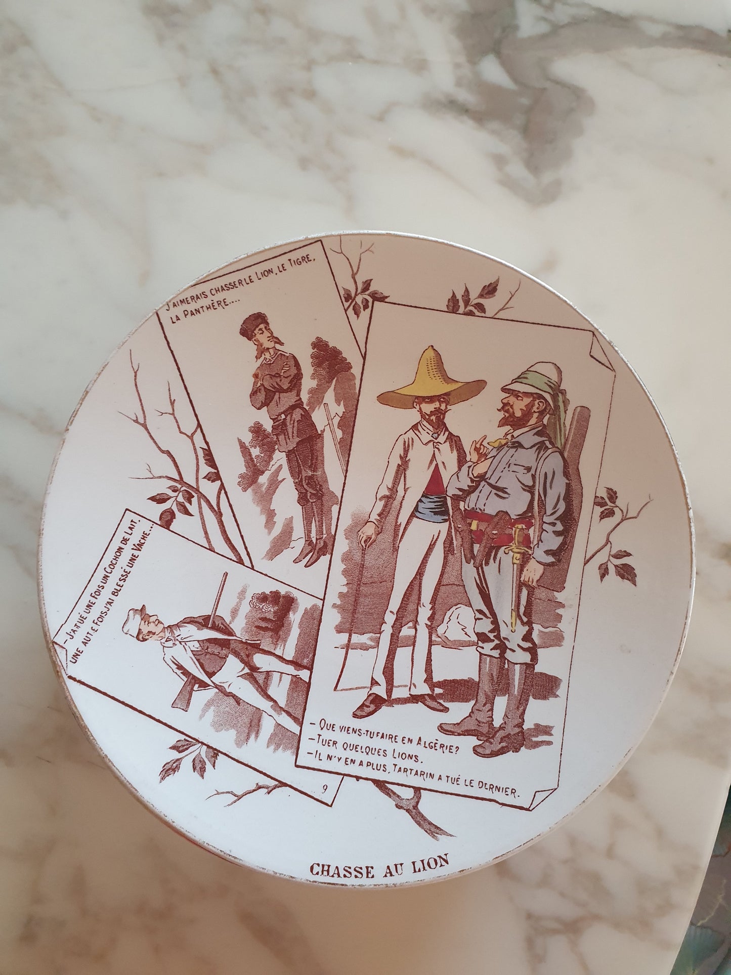Assiettes Sarreguemines