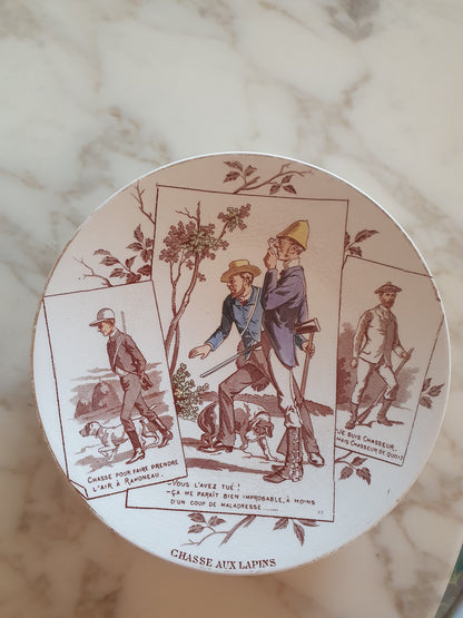 Assiettes Sarreguemines