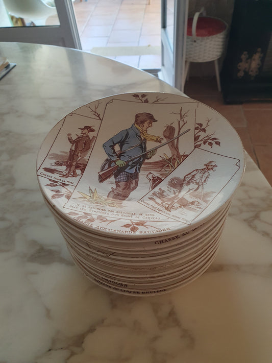 Assiettes Sarreguemines