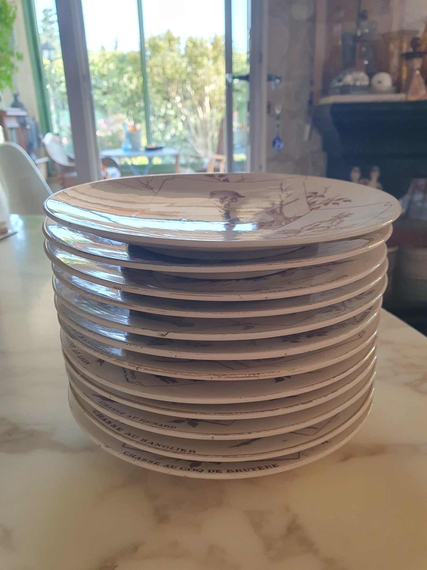 Assiettes Sarreguemines