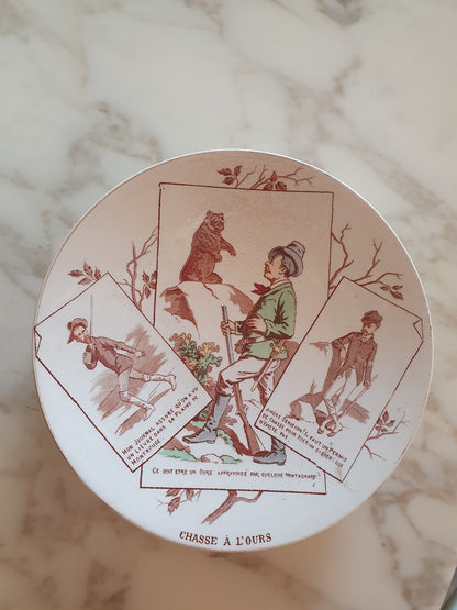 Assiettes Sarreguemines