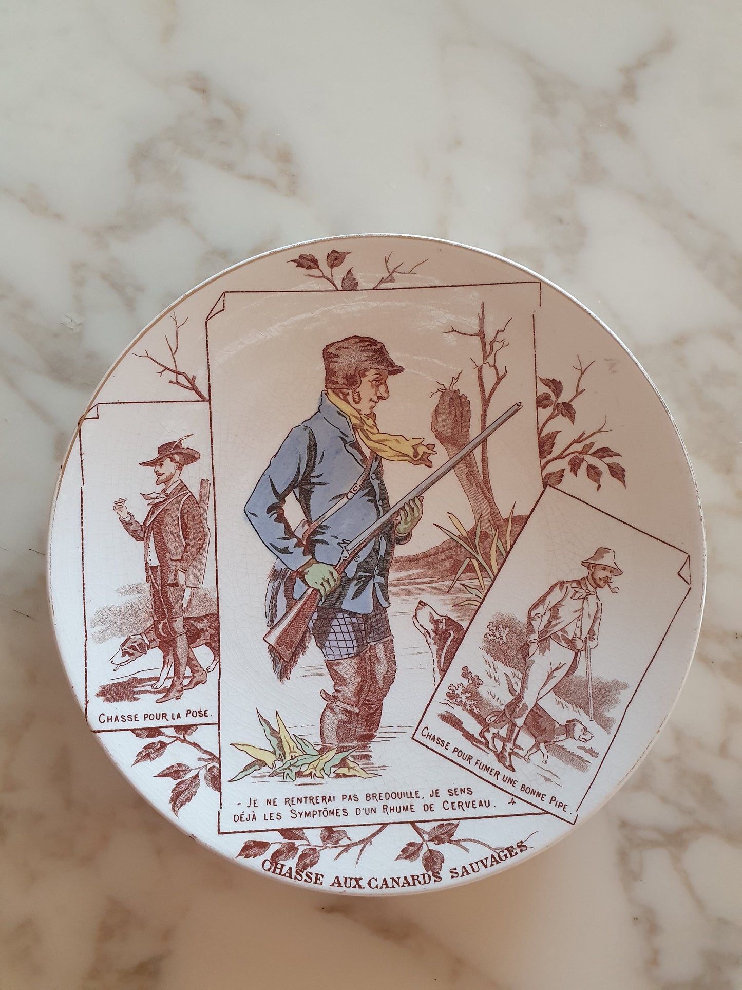 Assiettes Sarreguemines