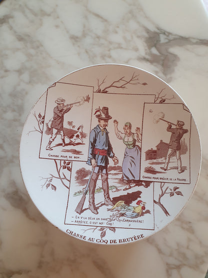 Assiettes Sarreguemines