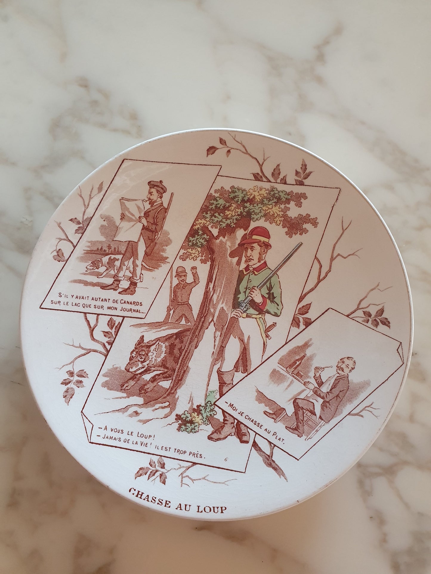 Assiettes Sarreguemines